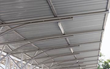 installing Upsher Green metal roofing