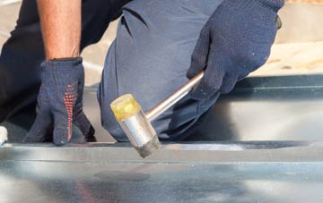 Upsher Green metal flat roofing repairs